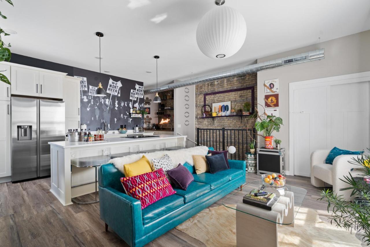 The Bentley Condotel, Heart Of Walkers Point With Garage, Yard Milwaukee Exteriör bild